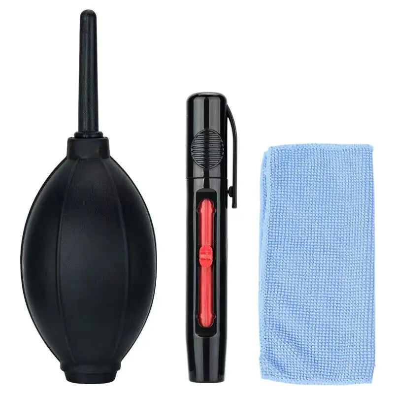 3-in-1 Cleaning Kit for DSLR with Air Blower
