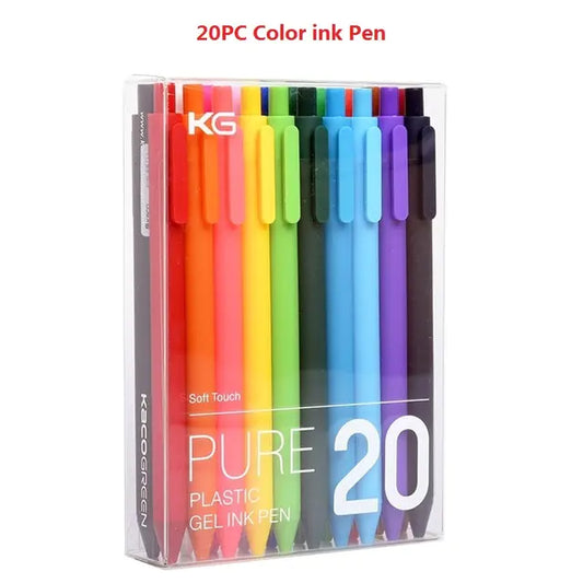 20/10 Multi-Color Retractable Gel Pen - 0.5MM Ink