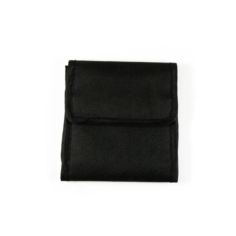 3-Pack Black Square Filter Storage Bag for DSLR Lenses