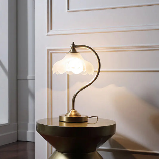 American Style Copper Decorative Table Lamp for Bedroom