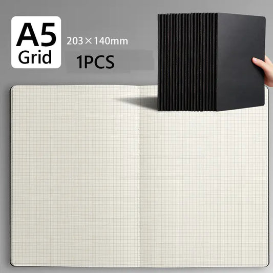 A5/B5 Blank Gridline Sketchbook for Drawing & Graffiti